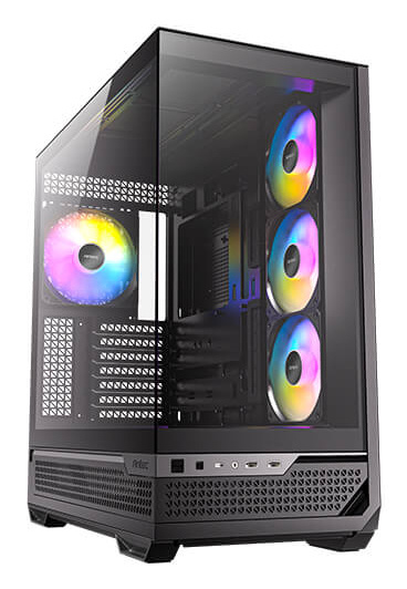 Gabinete Antec Constellation C7 ARGB, Midi-Tower, ATX/EATX/Micro-ATX/Mini-ITX, USB 3.0, sin Fuente, 4 Ventiladores Instalados, Negro