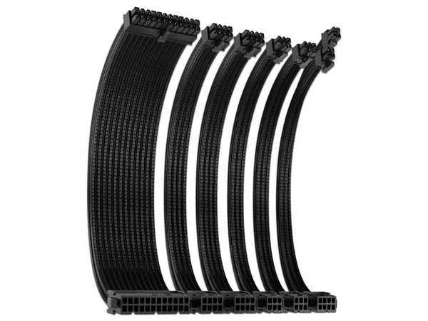 Antec Cable de Poder ATX (24-pin)/EPS (4+4-pin)/2 x PCI-E (8-pin)/ 2x PCI-E (6-pin) Macho - Hembra, 30cm