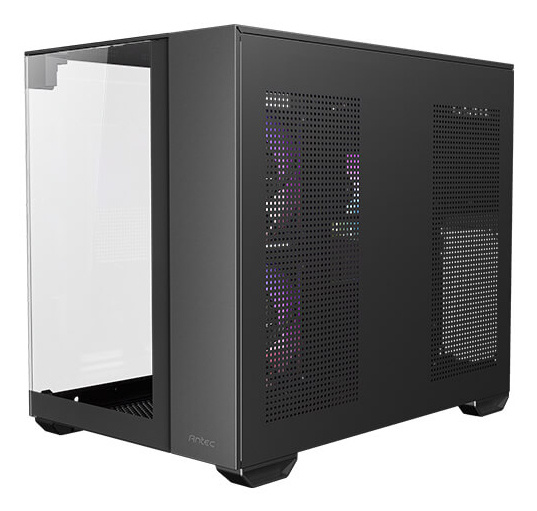 Gabinete Antec CX600M TRIO ARGB, Mini-Tower, Mini-ITX, USB 2.0, sin Fuente, 3 Ventiladores Instalados, Negro