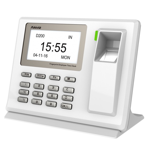 Anviz Control de Acceso y Asistencia Biométrica D200, 2000 Usuarios, Huella + Contraseña