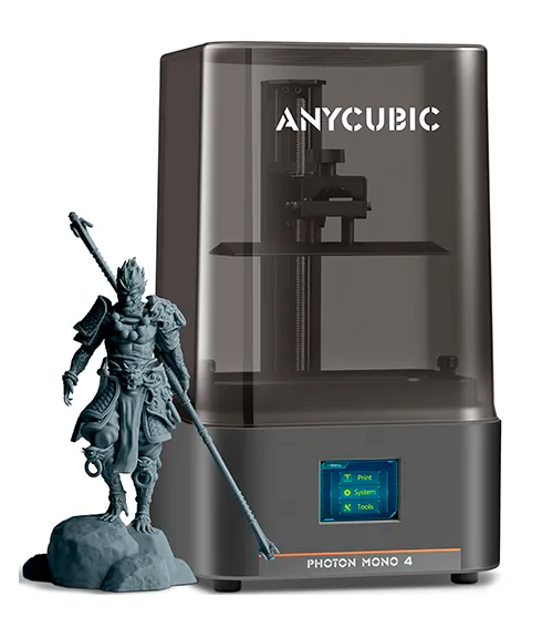 Anycubic Impresora 3D Photon Mono 4, 15.34 x 8.7 x 16.5 cm