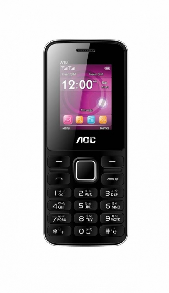 Celular Básico AOC A17 WHITE 1.77'', 8GB MicroSD, SIM Doble, Blanco