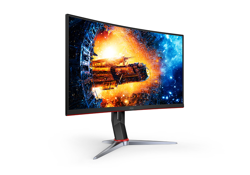 Monitor Curvo AOC C24G2 LED 23.6", 1920x1080 Full HD, FreeSync, 165Hz, HDMI/DisplayPort, Negro 