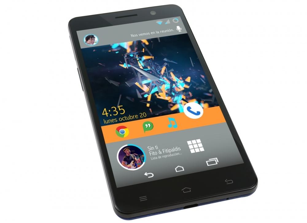 AOC P55 BLUE 5.5'', 1920 x 1080 Pixeles, 3G, Bluetooth, Android 4.4.2, Azul