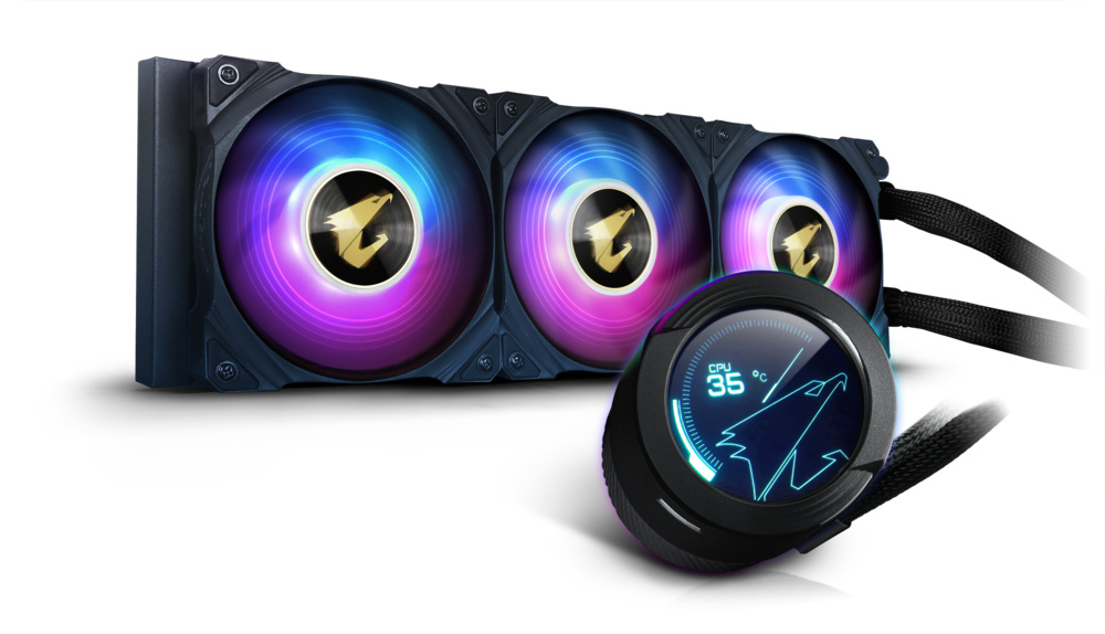 AORUS WATERFORCE X 360 Enfriamiento Líquido para CPU, 3x 120mm, hasta 2300RPM, Negro 