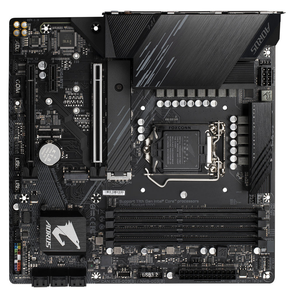 Tarjeta Madre AORUS Micro ATX B560M AORUS ELITE, S-1200, Intel B560 Express, HDMI, 128GB DDR4 para Intel
