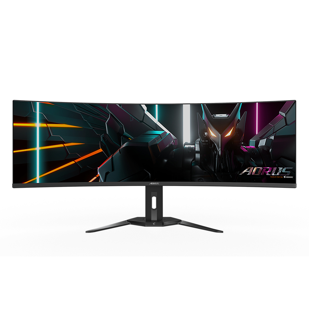 Monitor Gamer Curvo AORUS CO49DQ OLED 49", 5120x1440, FreeSync, 144Hz, HDMI/DisplayPort, Bocinas Integradas, Negro
