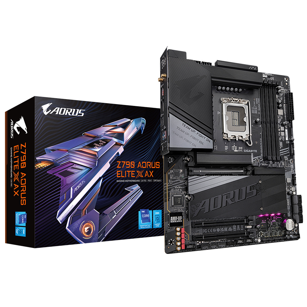 Tarjeta Madre AORUS Z790 ELITE X AX, ATX, LGA 1700, Intel Z790, 192GB DDR5, HDMI/DP para Intel 