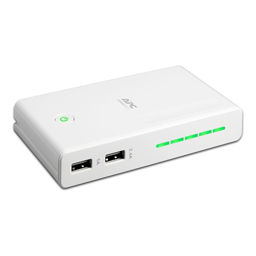Cargador Portátil APC Power Bank M12USWH, 11.400mAh, Blanco
