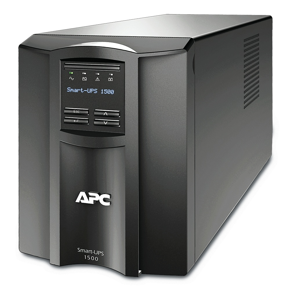 No Break APC SMT1500C Línea Interactiva, 1.000W, 1.440VA, Entrada 75V - 154V, Salida 110V - 127V, 8 Salidas 