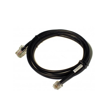 APG Cash Drawer Cable Patch RJ-12 Macho - RJ-45 Hembra, 1.5 Metros, Negro