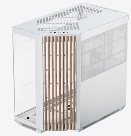 Gabinete Apnx V1, Midi-Tower, ATX/Micro-ATX/Mini-ITX, USB 3.0, sin Fuente, sin Ventiladores Instalados, Blanco