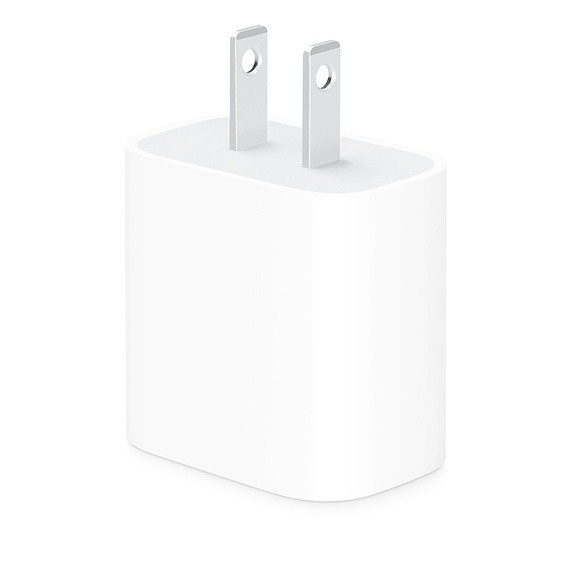 Apple Adaptador de Corriente MHJA3AM/A, USB-C, 20W, para iPhone/iPad/Apple Watch/AirPods/HomePod Mini