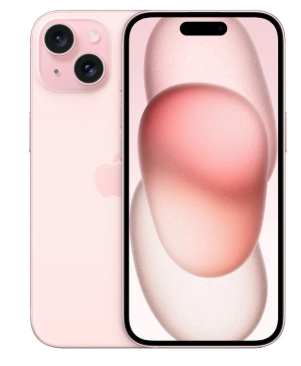 Apple iPhone 15, 128GB, Rosa