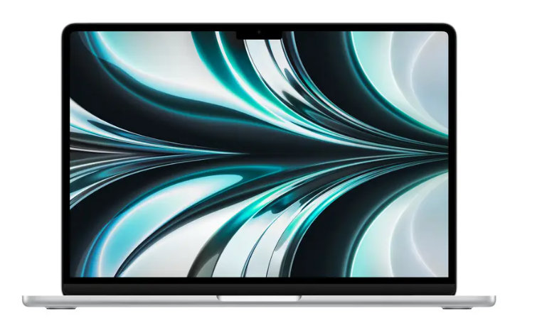 Apple MacBook Air Retina 13.6", MC7V4E/A, Apple M2 (CPU 8 Núcleos y GPU 8 Núcleos), 16GB, 256GB SSD, Plata