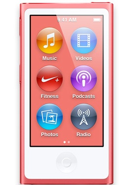 Apple iPod Nano 16GB, Bluetooth 4.0, Rosa (7a Generación)