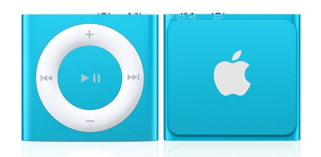 Apple iPod Shuffle 2GB, Azul (4a Generación)