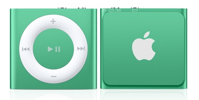 Apple iPod Shuffle 2GB, Verde (4a Generación)