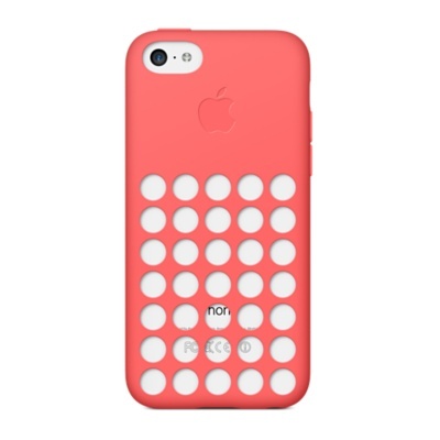 Apple Funda de Silicona para iPhone 5c, Rosa