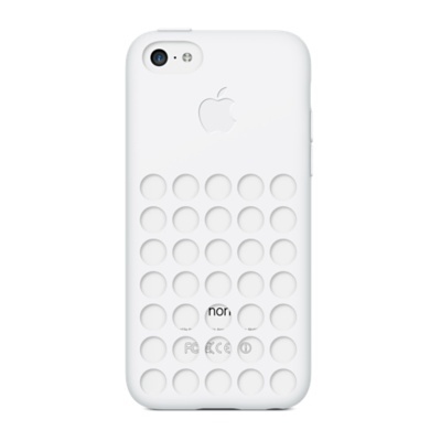 Apple Funda de Silicona para iPhone 5c, Blanco