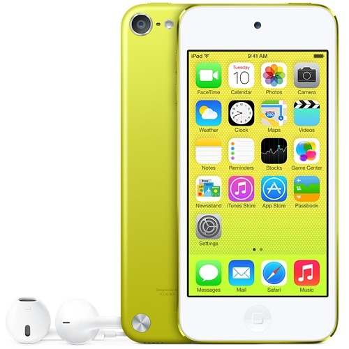 Apple iPod Touch 16GB, Bluetooth 4.0, Amarillo (5ta Generación)