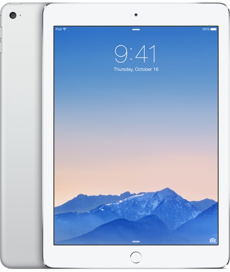 Apple iPad Air 2 9.7'', 64GB, WiFi + Cellular, Plata (Octubre 2014)