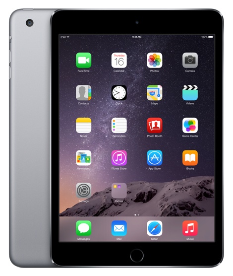 Apple iPad Mini 3 7.9'', 64GB, WiFi + Cellular, Gris Espacial (Octubre 2014)