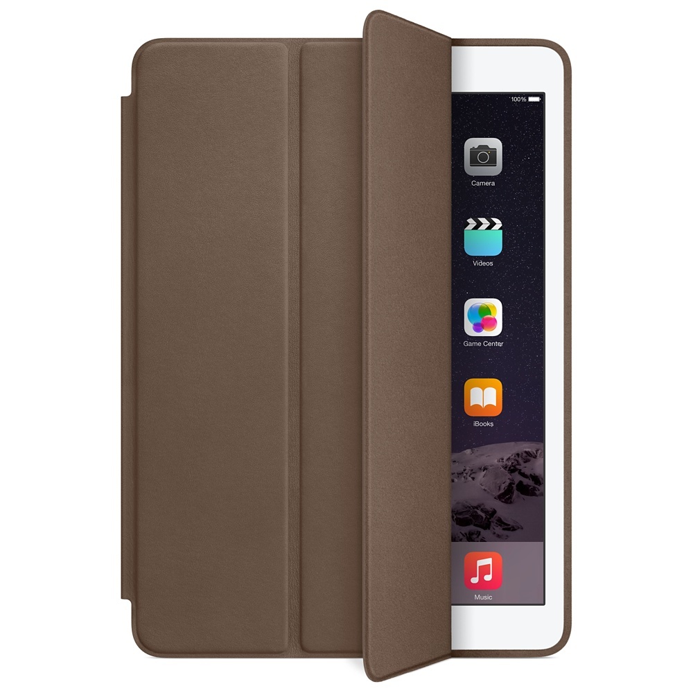 Apple Smart Case de Cuero para iPad Air 2, Marrón Oliva
