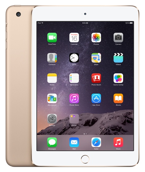 Apple iPad Mini 3 7.9'', 64GB, WiFi + Cellular, Oro (Octubre 2014)