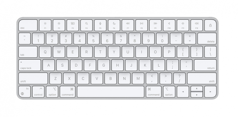 Apple Teclado Magic MK2A3LA/A, Inalámbrico, USB/Bluetooth, Blanco (Español América Latina)