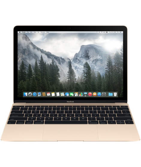 Apple MacBook MK4N2E/A 12", Intel Core M 1.20GHz, 8GB/512GB, Mac OS X 10.10 Yosemite, Oro (Diciembre 2015)