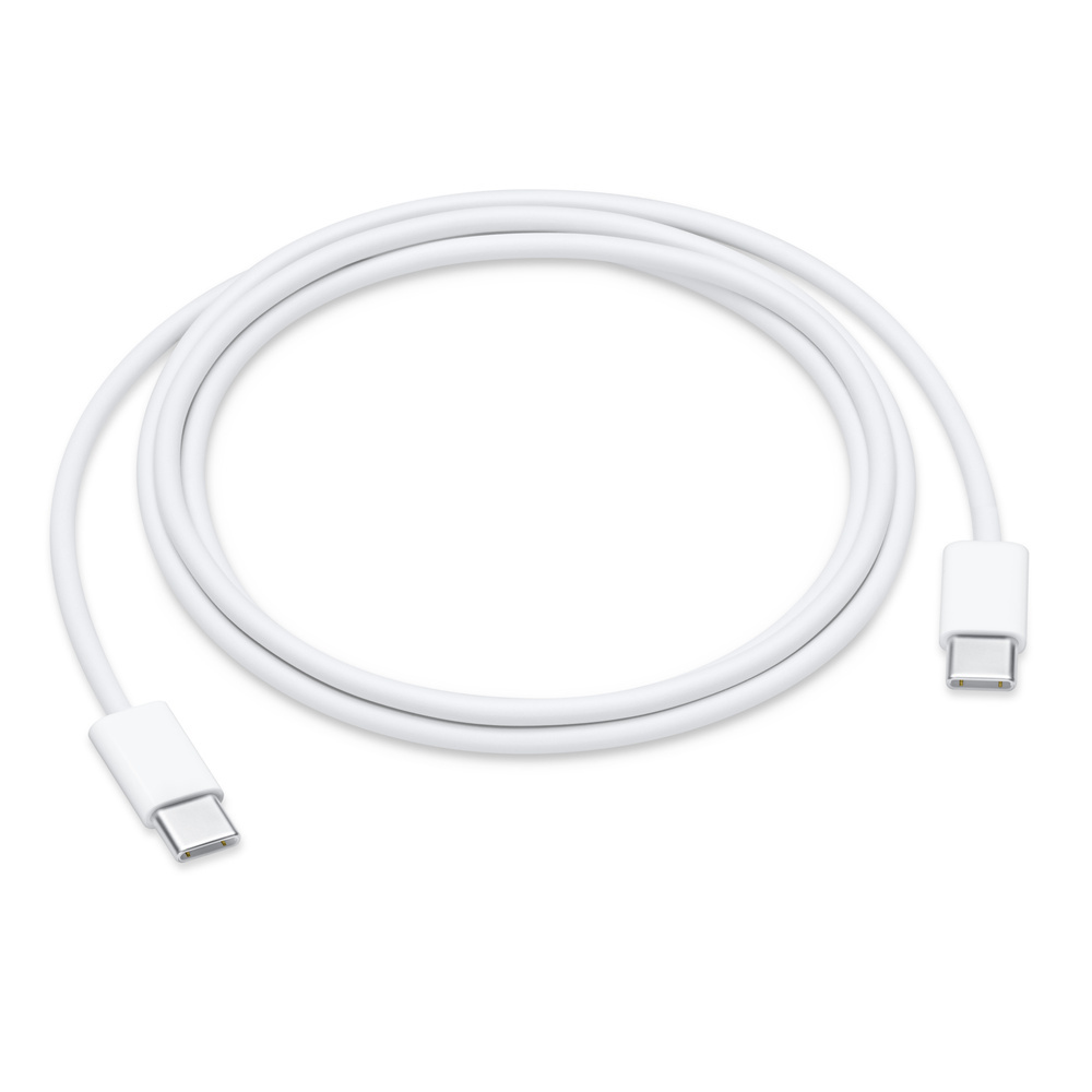 Apple Cable de Carga USB C Macho - USB C Macho, 1 Metro, Blanco, para iPad