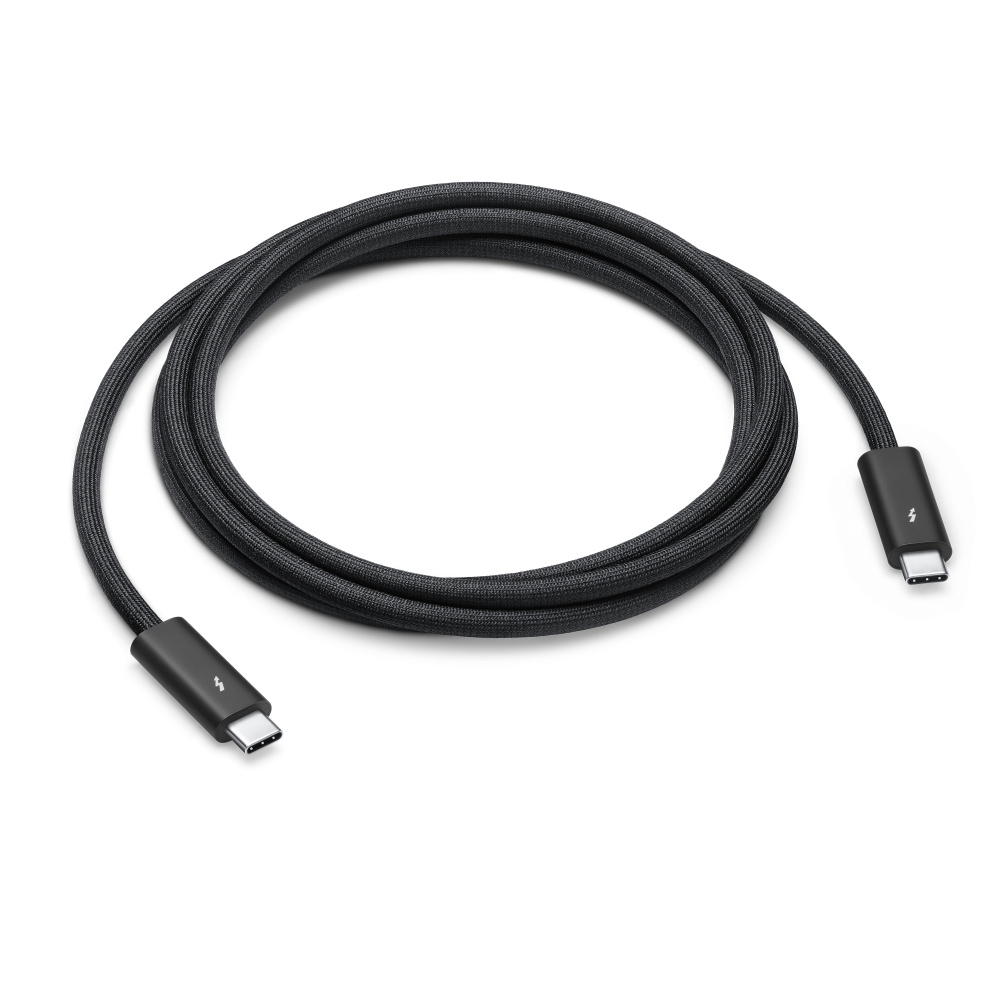 Apple Cable Thunderbolt 4 Pro USB C Macho - USB C Macho, 1.8 Metros, Negro