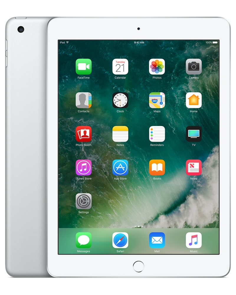Apple iPad Retina 9.7", 128GB, WiFi, Plata (Septiembre 2017)