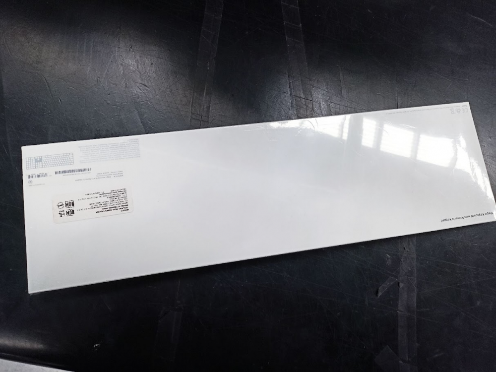 Apple Teclado Magic MQ052E/A, Inalámbrico, Bluetooth, Blanco (Español) ― Equipo de trabajo recuperado