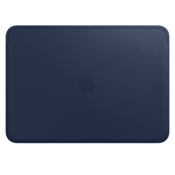 MACBOOK 12 LEATHER SLEEVE BLUE-ZML