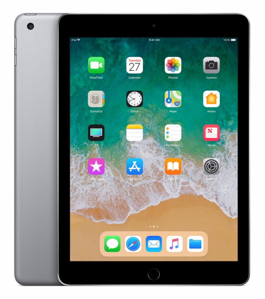 Apple iPad Retina 9.7", 128GB, WiFi, Gris Espacial (6.ª Generación - Marzo 2018)