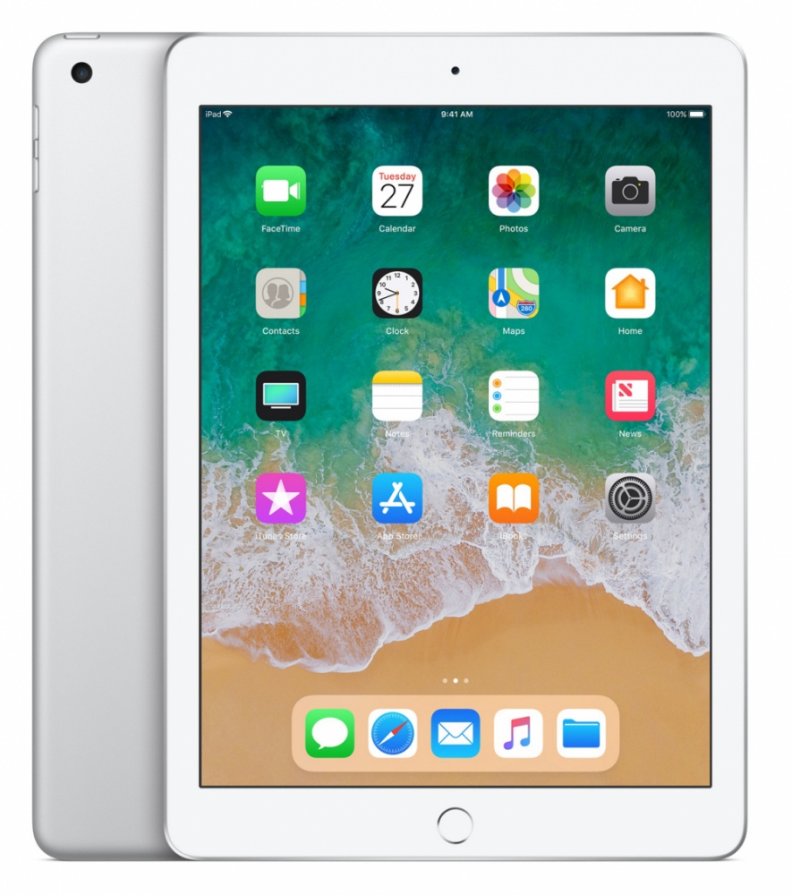 Apple iPad Retina 9.7", 128GB, Wi-Fi, Plata (Mayo 2018)