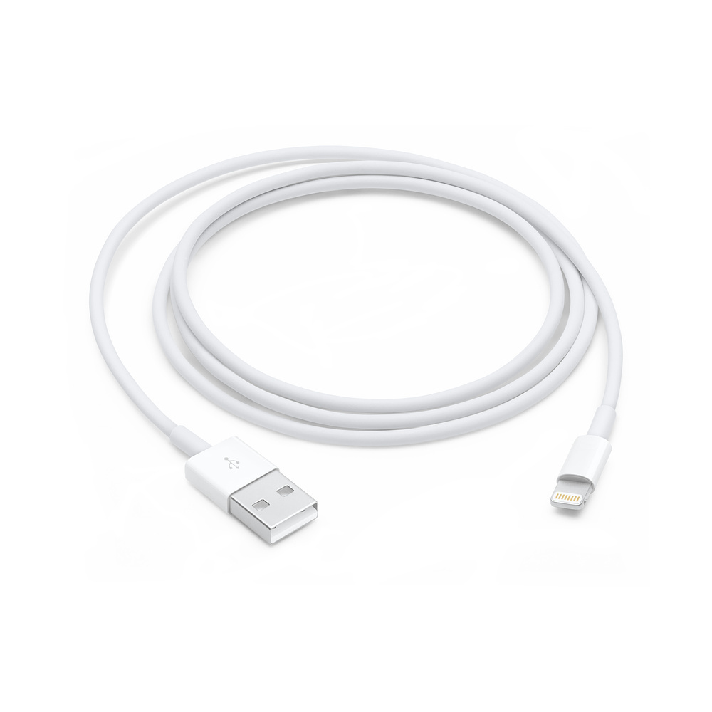 Apple Cable Lightning Macho - USB-A Macho, 1 Metro