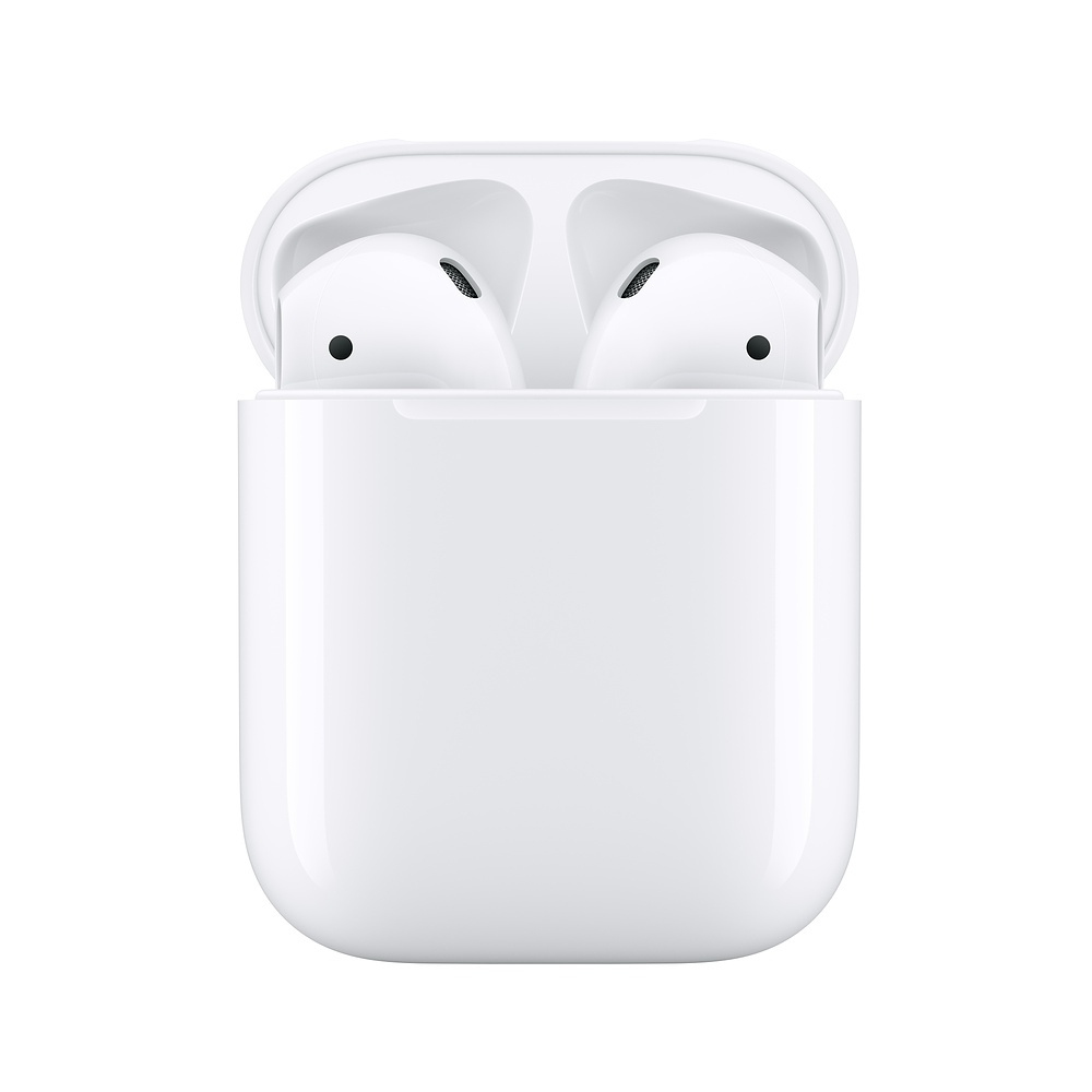 Apple AirPods (2da. Generación), Inalámbrico, Bluetooth, Blanco - incluye Estuche de Carga Alámbrico