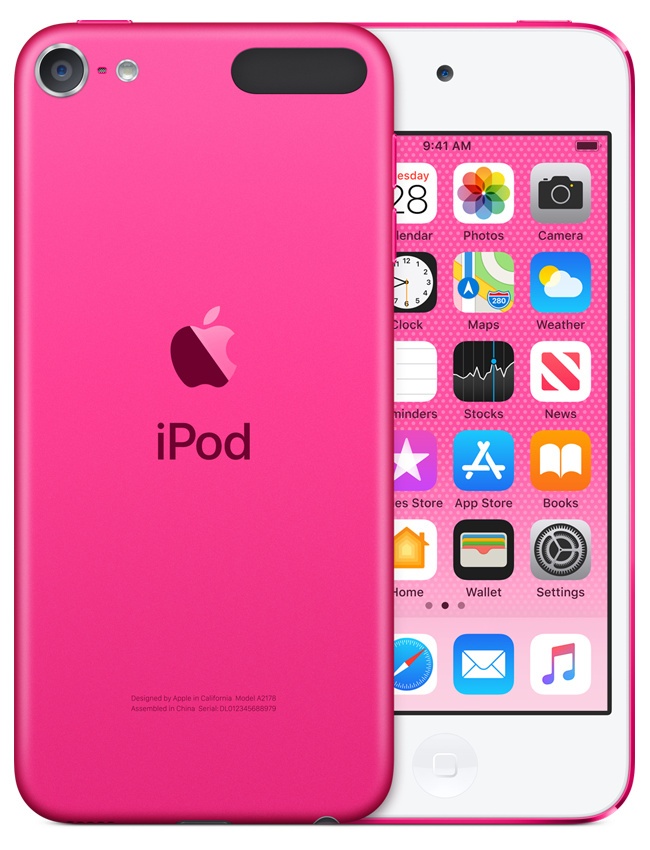 Apple iPod Touch 4", 32GB, Rosa (7.ª Generación - Mayo 2019)