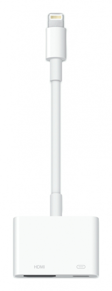 Apple Adaptador Lightning Macho - AV Digital Hembra, 11cm 