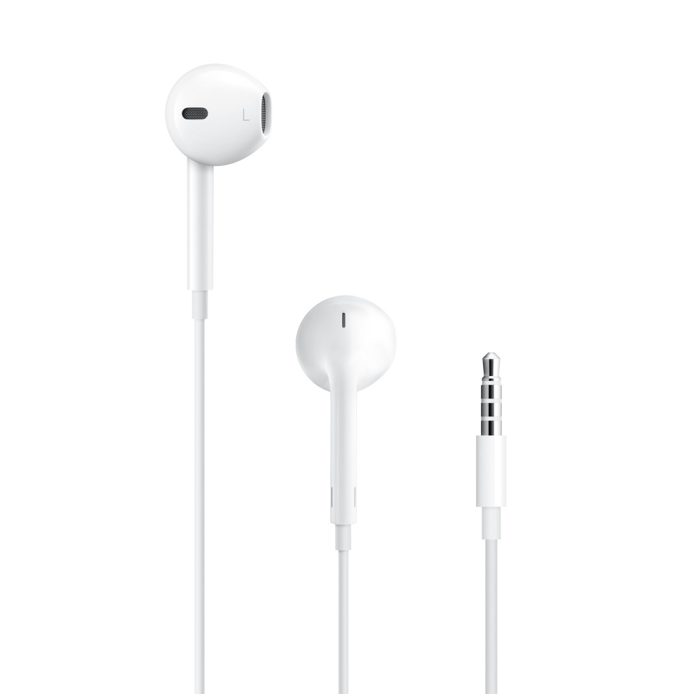 Apple EarPods, Alámbrico, Conector de 3.5mm, Blanco
