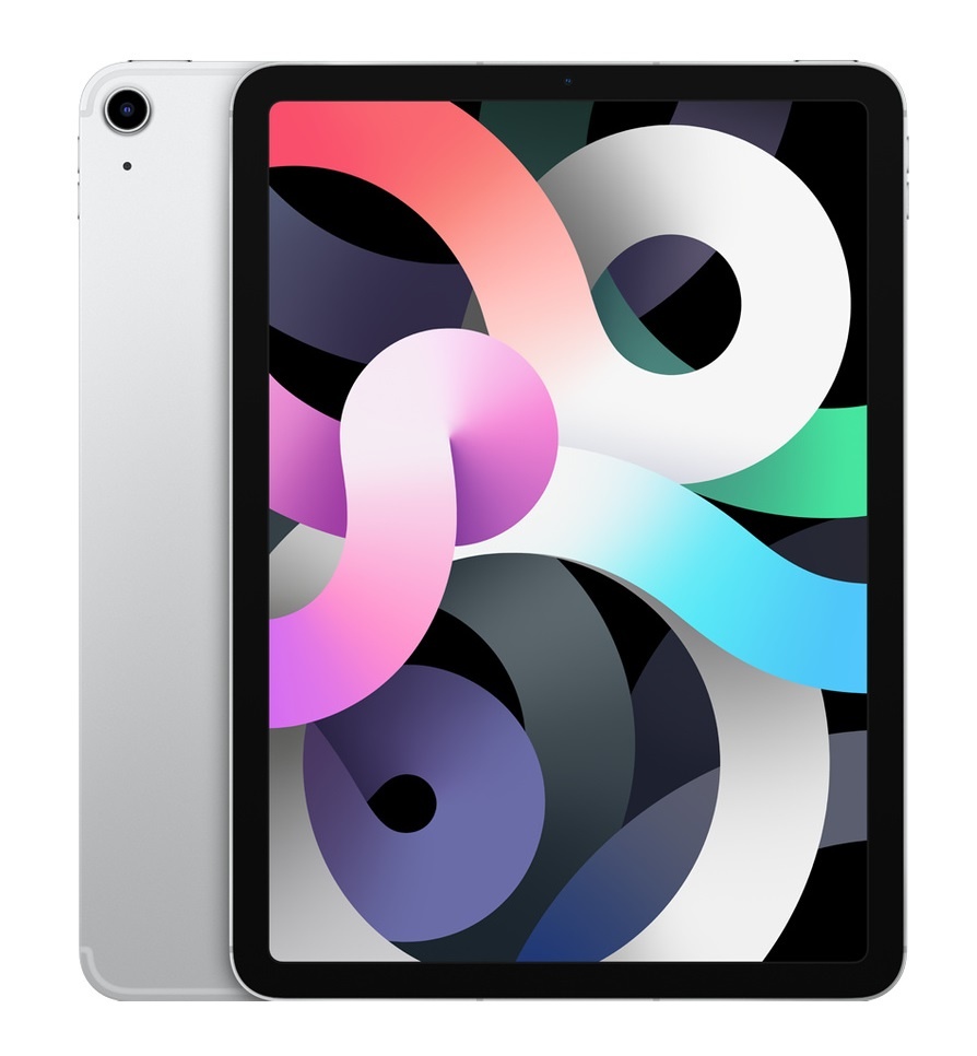 Apple iPad Air 4 Retina 10.9", 64GB, WiFi + Cellular, Plata (4.ª Generación - Octubre 2020)