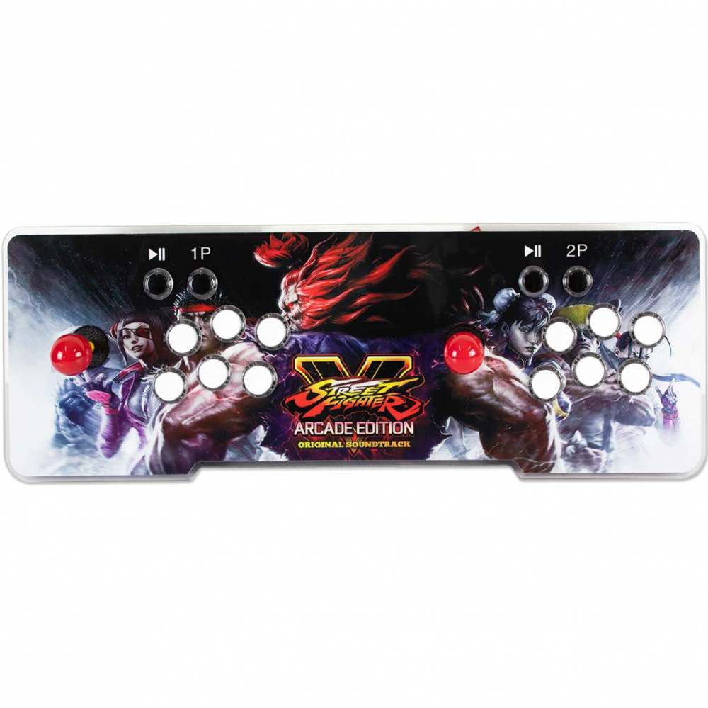 Tablero Arcade Street Fighter 1, 5000 Juegos, Multicolor