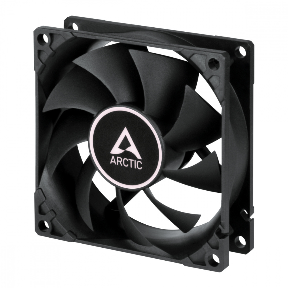 Ventilador Arctic Cooling F8 Silent, 80mm, 1200RPM, Negro 