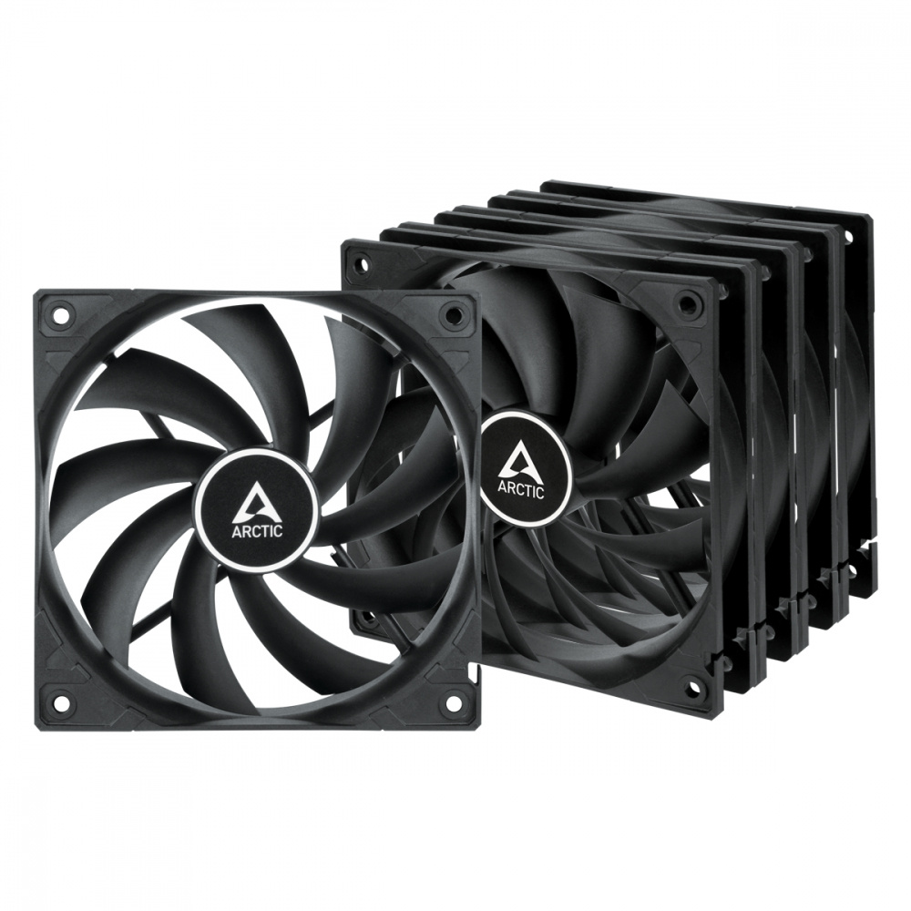 Ventilador Arctic Cooling Arctic F12, 120mm, 1350RPM, Negro