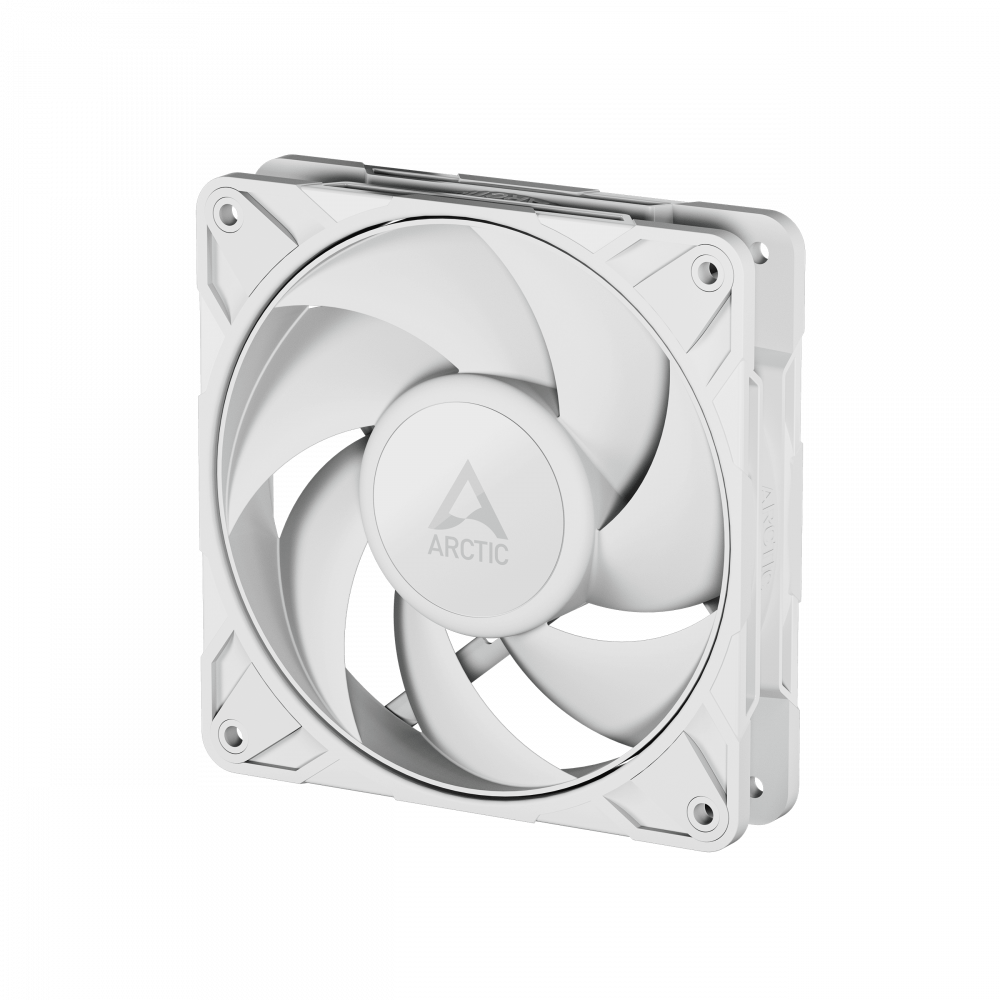 Ventilador Arctic Cooling P12 Pro PST (White), 120mm, 3000RPM, Blanco