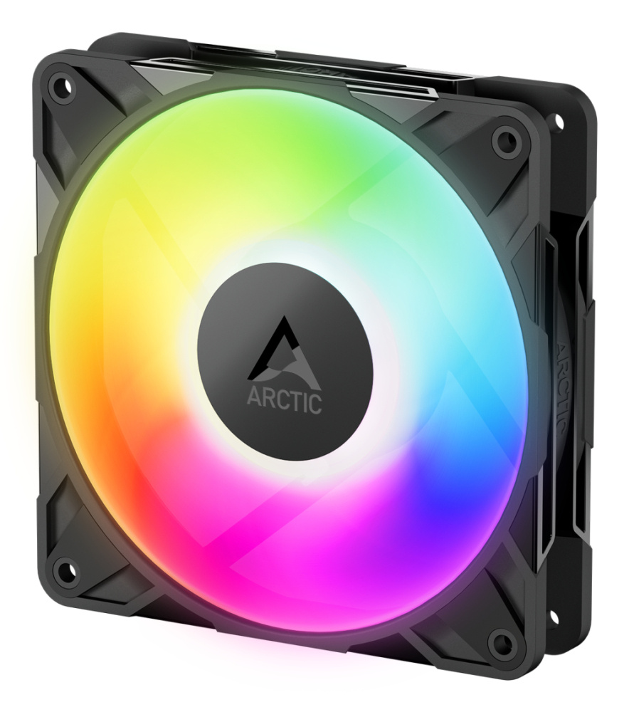 Ventilador Arctic Cooling P12 Pro A, 120mm, 3000RPM, RGB, Negro