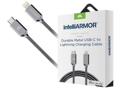 Armor Cable USB-C Macho - Lightning Macho, 1.5 Metros